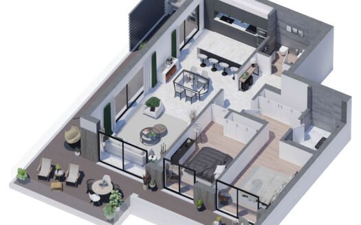 2 Bedroom Luxury Apartment